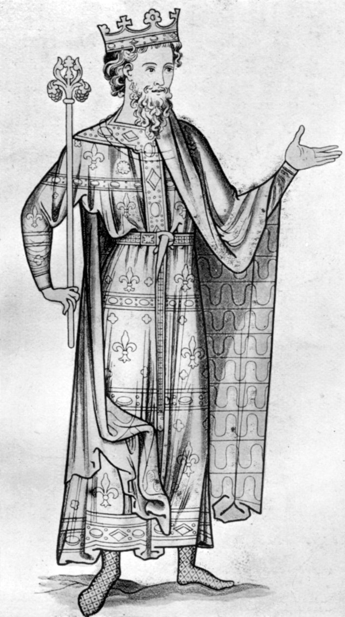 Costume royal, vers 1190, 1910 - Unbekannt
