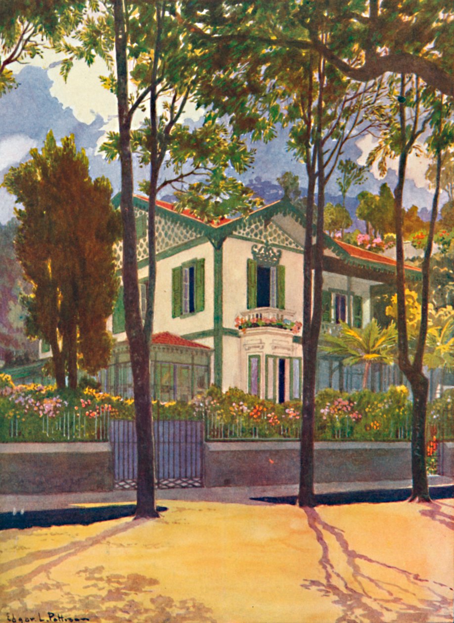 Résidence de M. Frank H. Walter, Petropolis, 1914 - Unbekannt