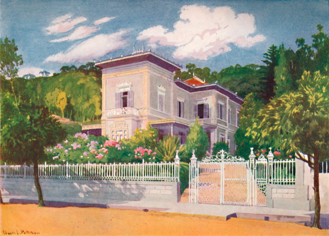 Résidence de M. Joseph Walker, Petropolis, 1914 - Unbekannt