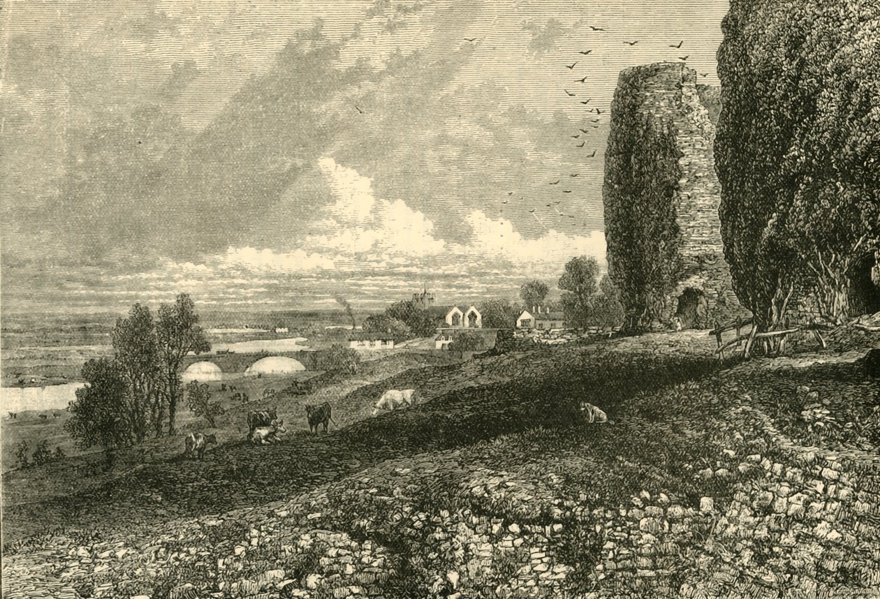 Château et marais de Rhuddlan, 1898 - Unbekannt