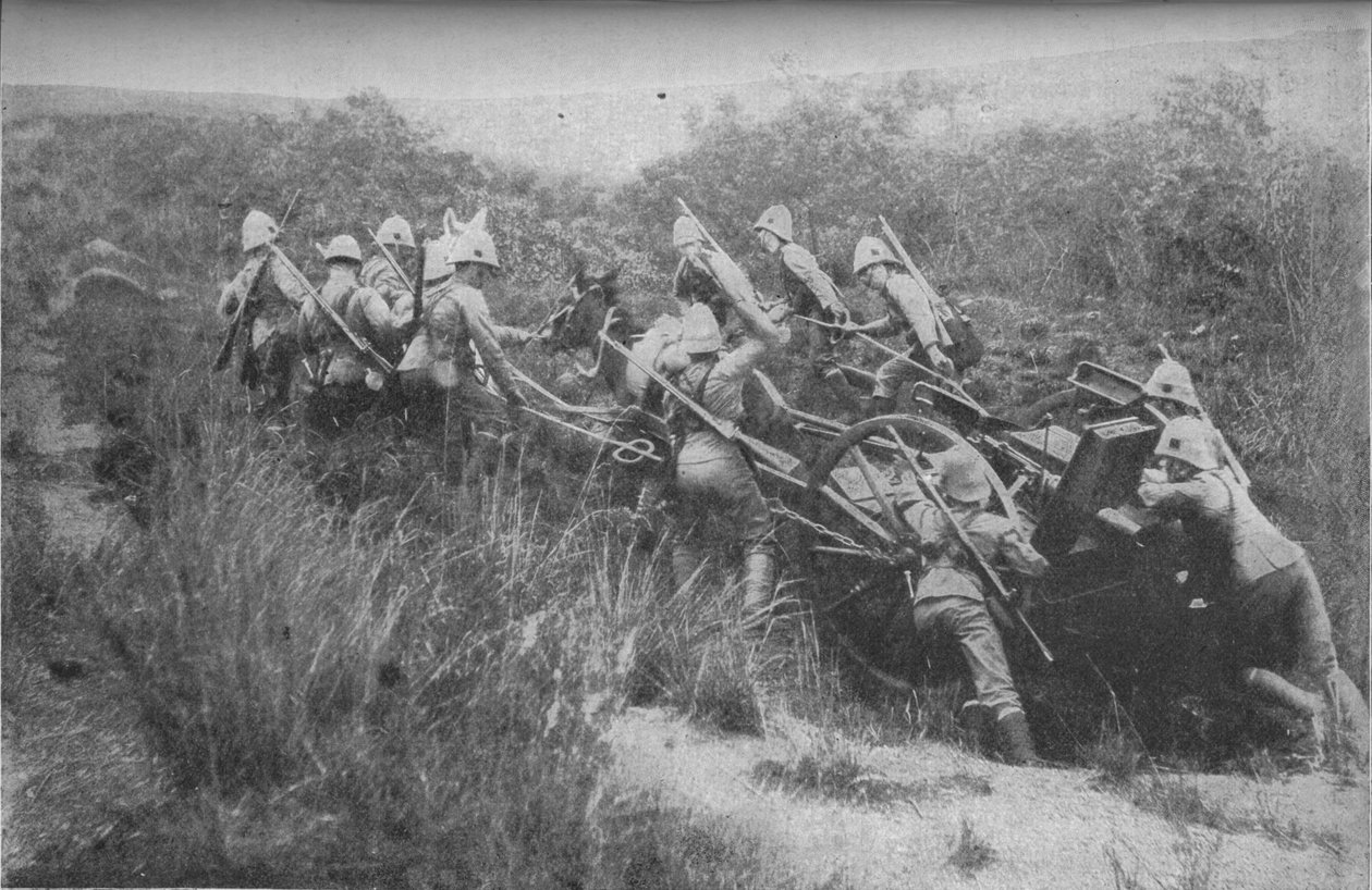 Brigade de fusiliers pratiquant l