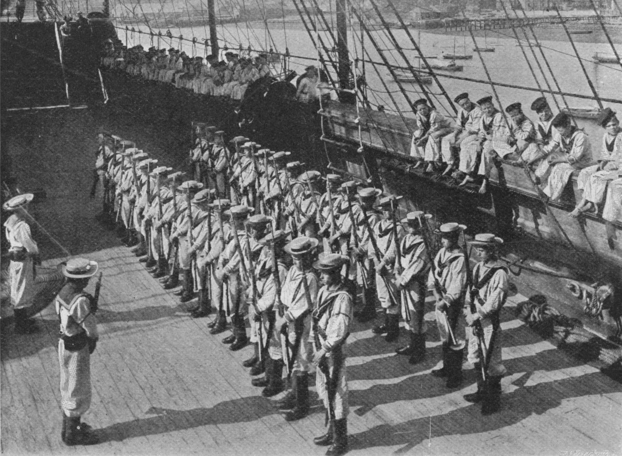 Exercice de tir, vers 1900, 1910 - Unbekannt