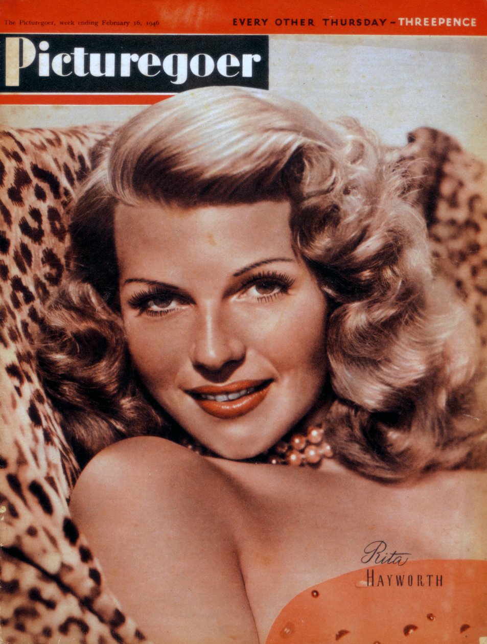 Rita Hayworth 1918-1987, actrice américaine, 1946 - Unbekannt
