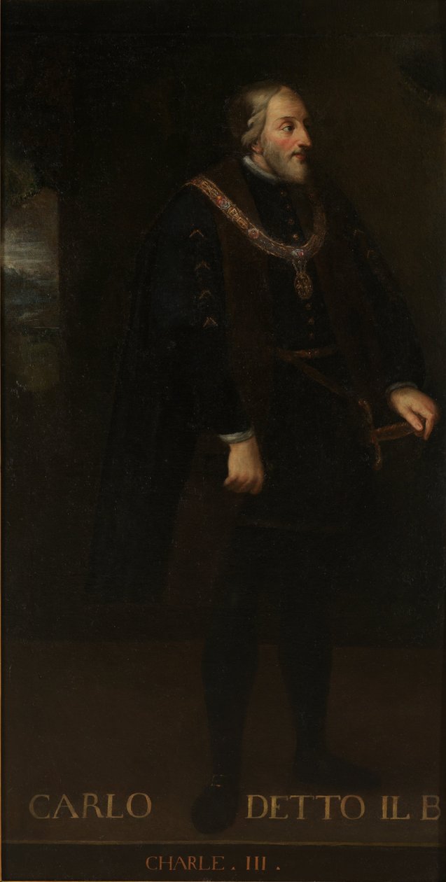 Portrait de Charles III - Unbekannt