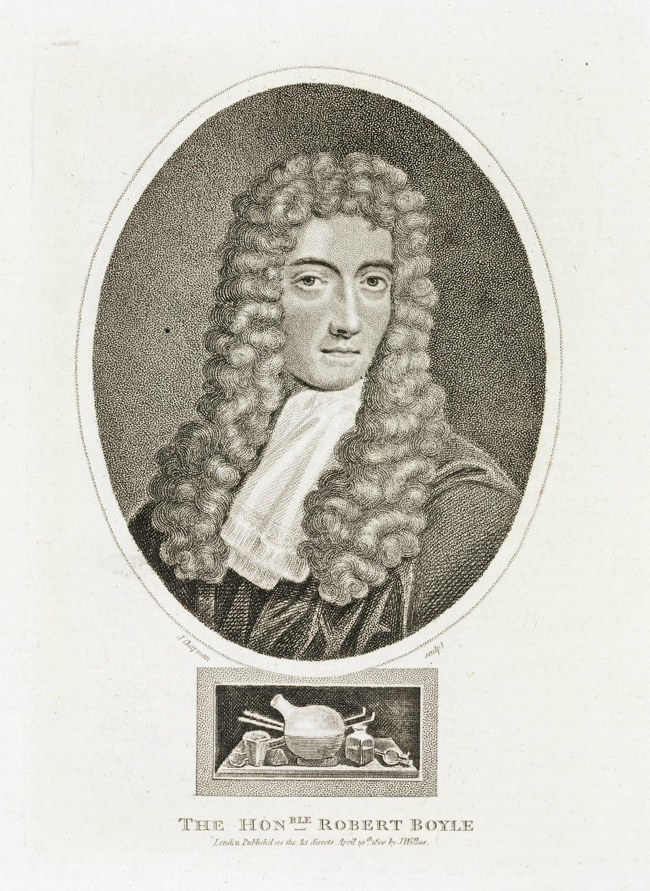 Robert Boyle (1627-1691), physicien et chimiste irlandais - Unbekannt