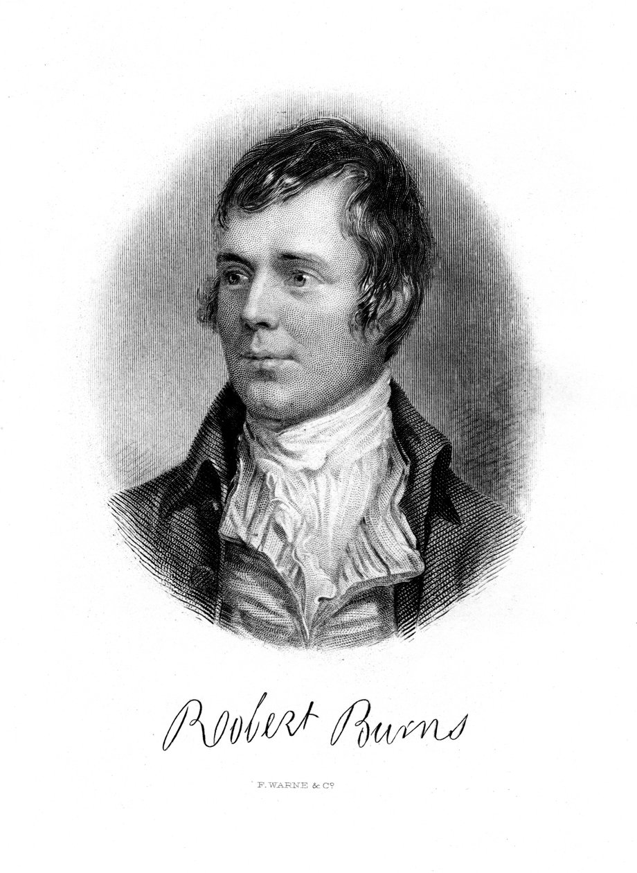 Robert Burns, poète écossais, 19e siècle - Unbekannt