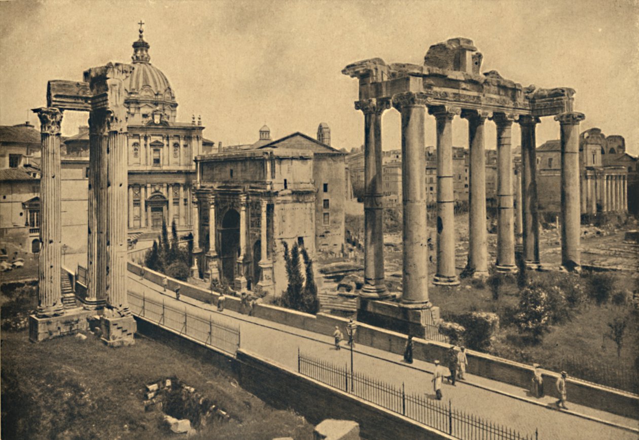 Rome - Forum romain, 1910 - Unbekannt