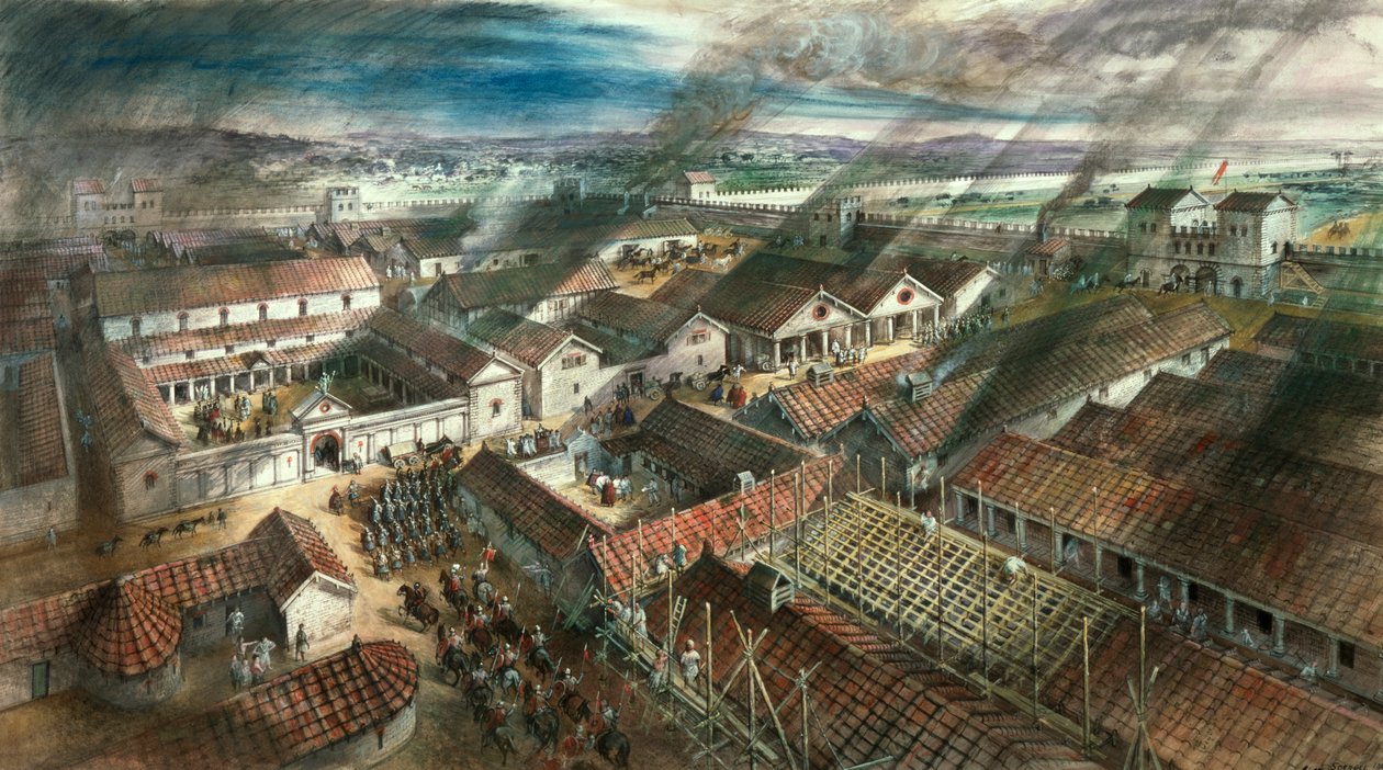 Fort romain à Londres, vers 122 apr. J.-C. - Unbekannt