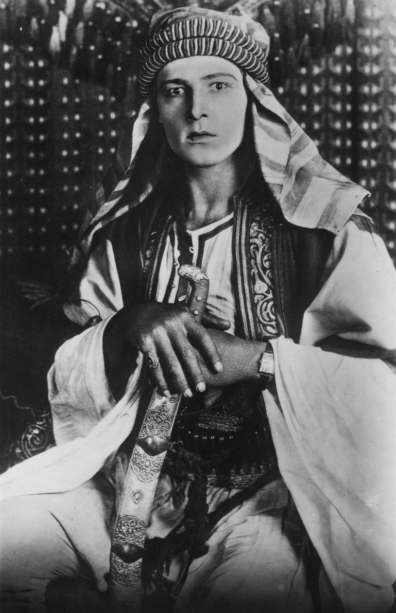 Rudolph Valentino dans Le Cheikh - Unbekannt