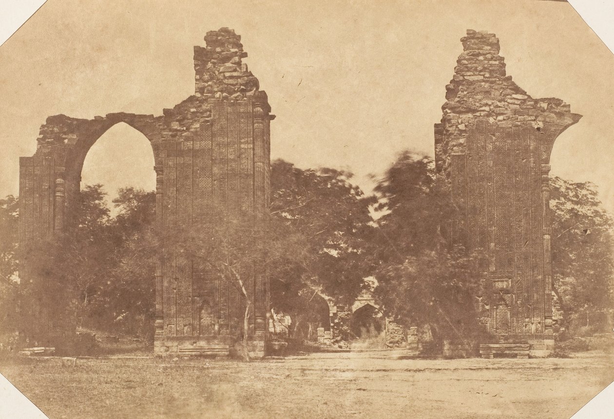 Ruines à Old Delhi, années 1850 - Unbekannt
