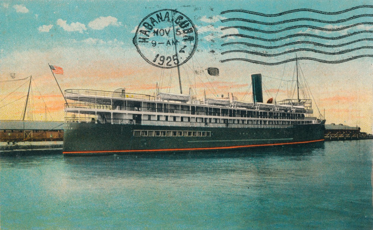 SS Cuba, Key West, Floride, c1925 - Unbekannt