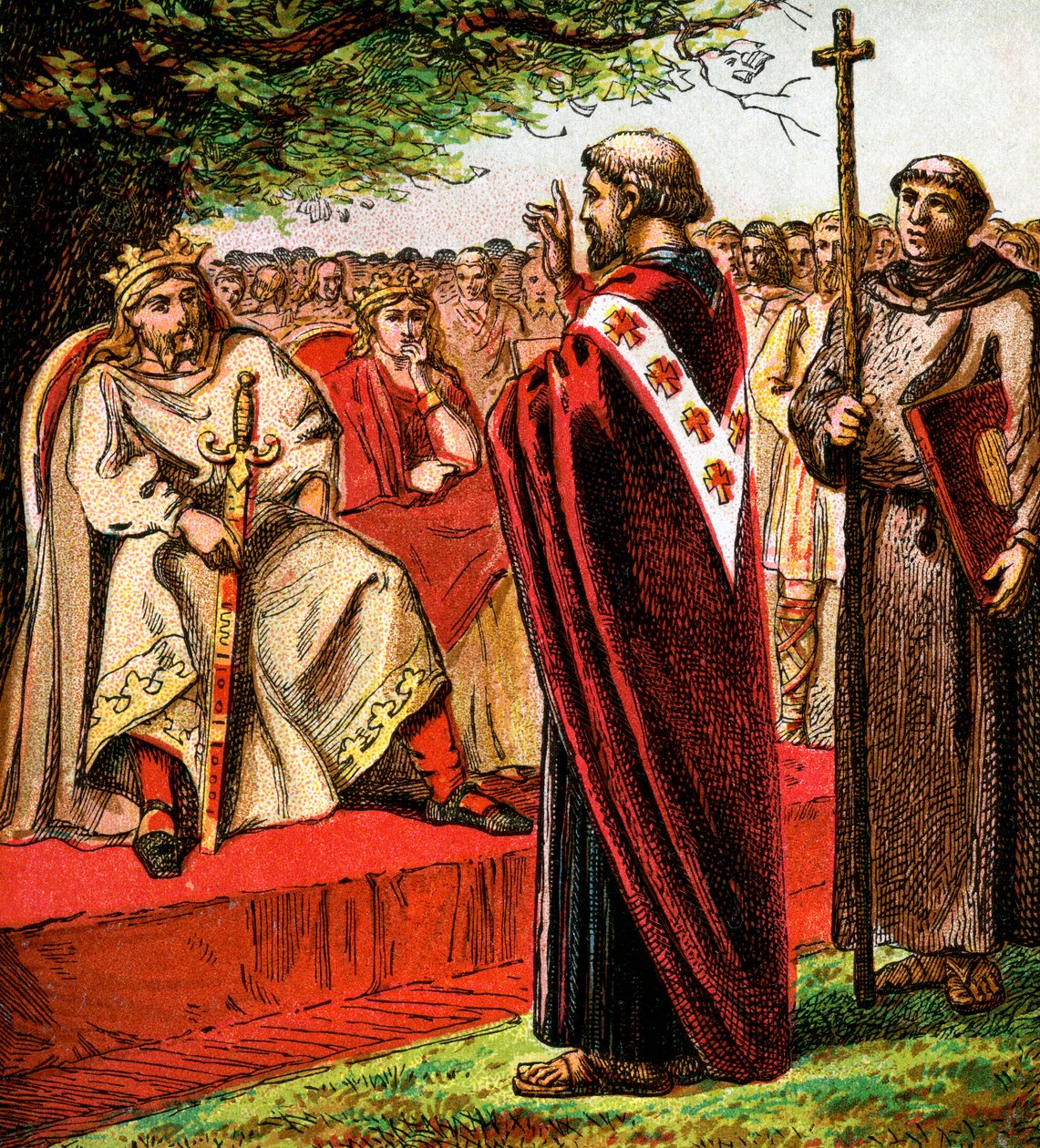 Saint Augustin et les Saxons - Unbekannt
