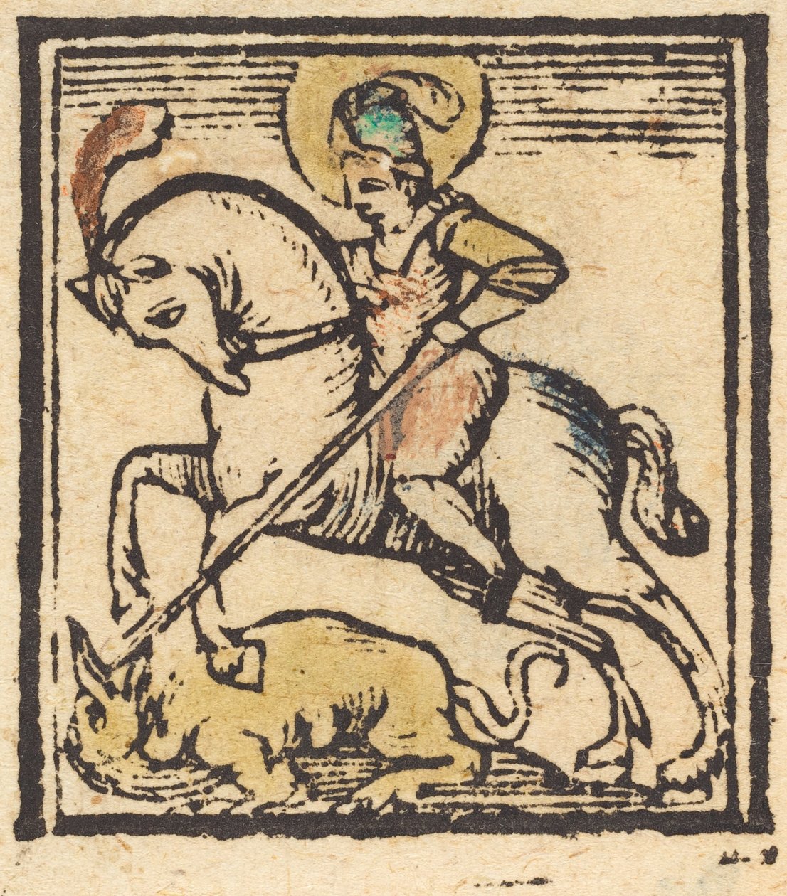 Saint Georges, vers 1475 - Unbekannt