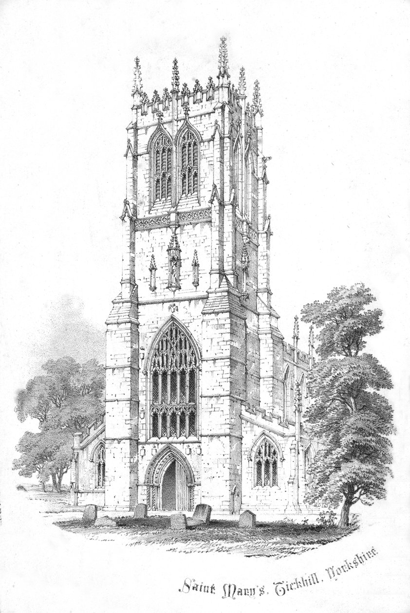 Saint Marys, Tickhill, Yorkshire, vers 1850 - Unbekannt
