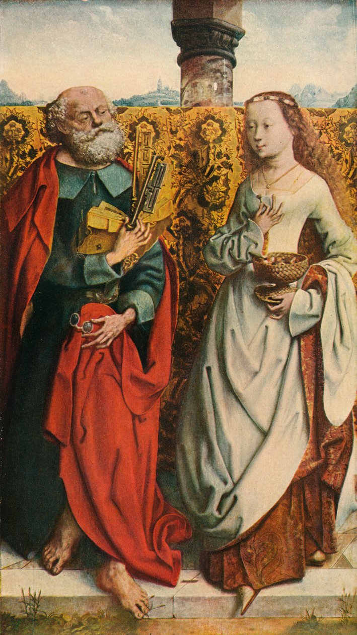 Saints Pierre et Dorothée, c1505, 1909 - Unbekannt