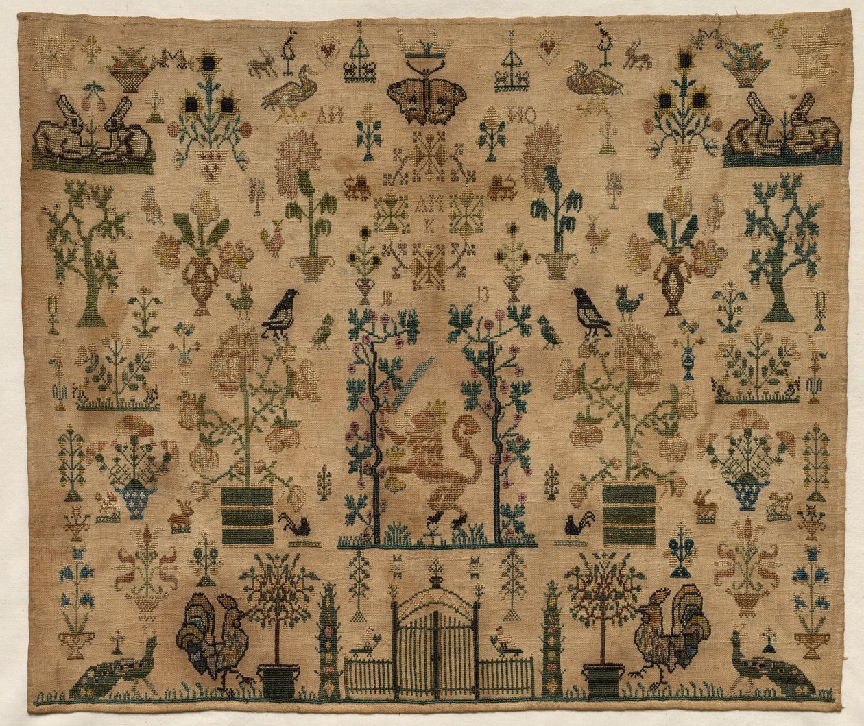 Fragment de sampler, 1813 - Unbekannt