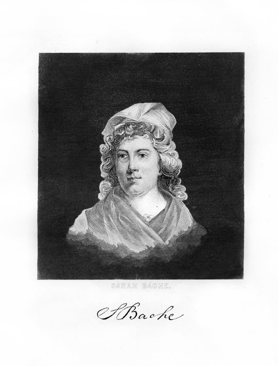 Sarah Franklin Bache, patriote de la guerre révolutionnaire américaine, 1872 - Unbekannt