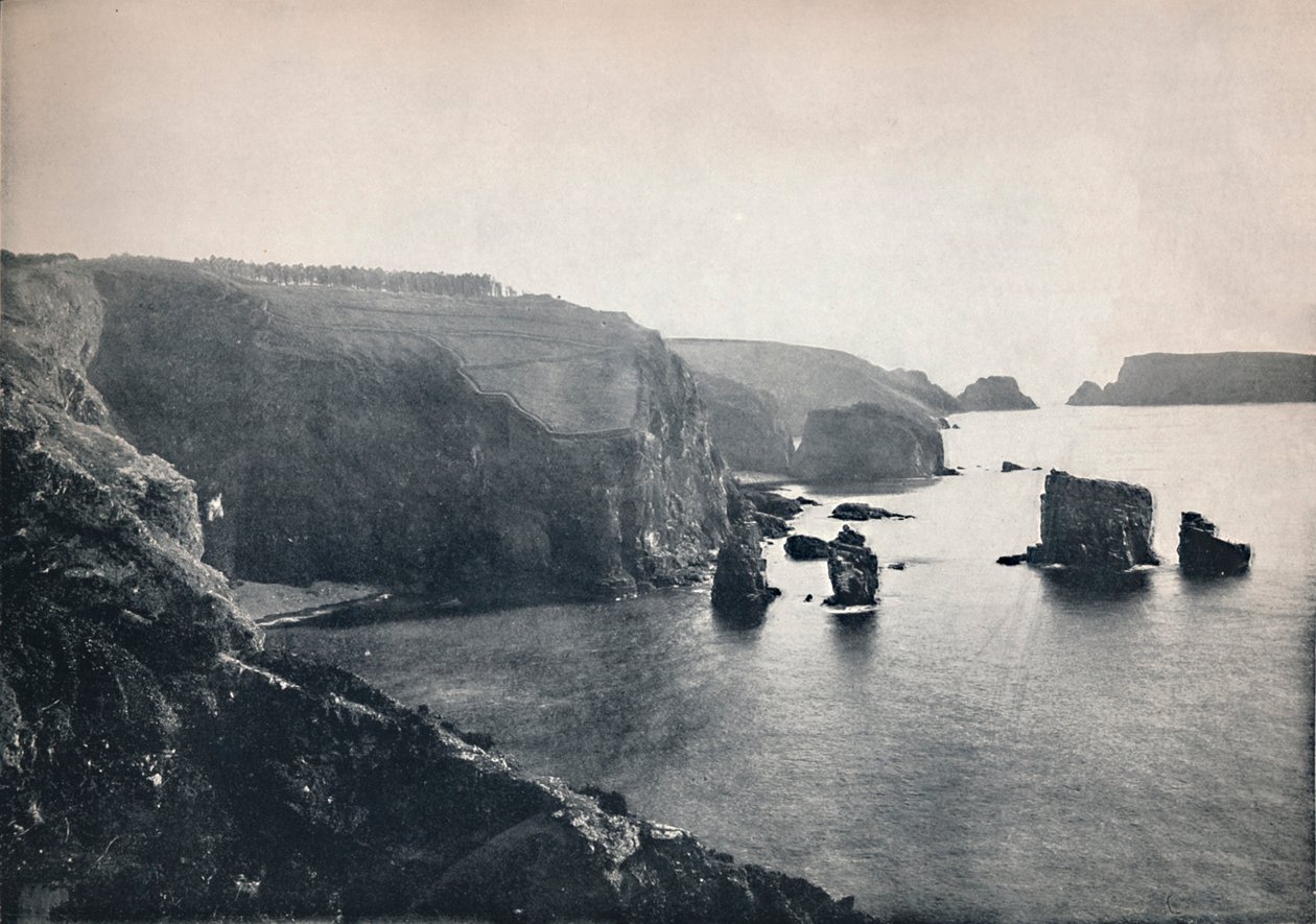 Sark - Les rochers des Autelets, 1895 - Unbekannt