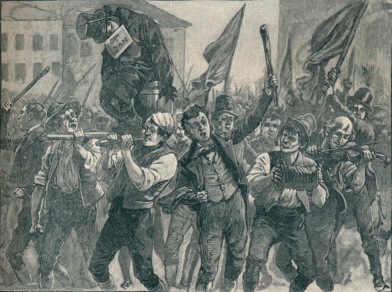 Scène des émeutes de Belfast, XIXe siècle 1906 - Unbekannt