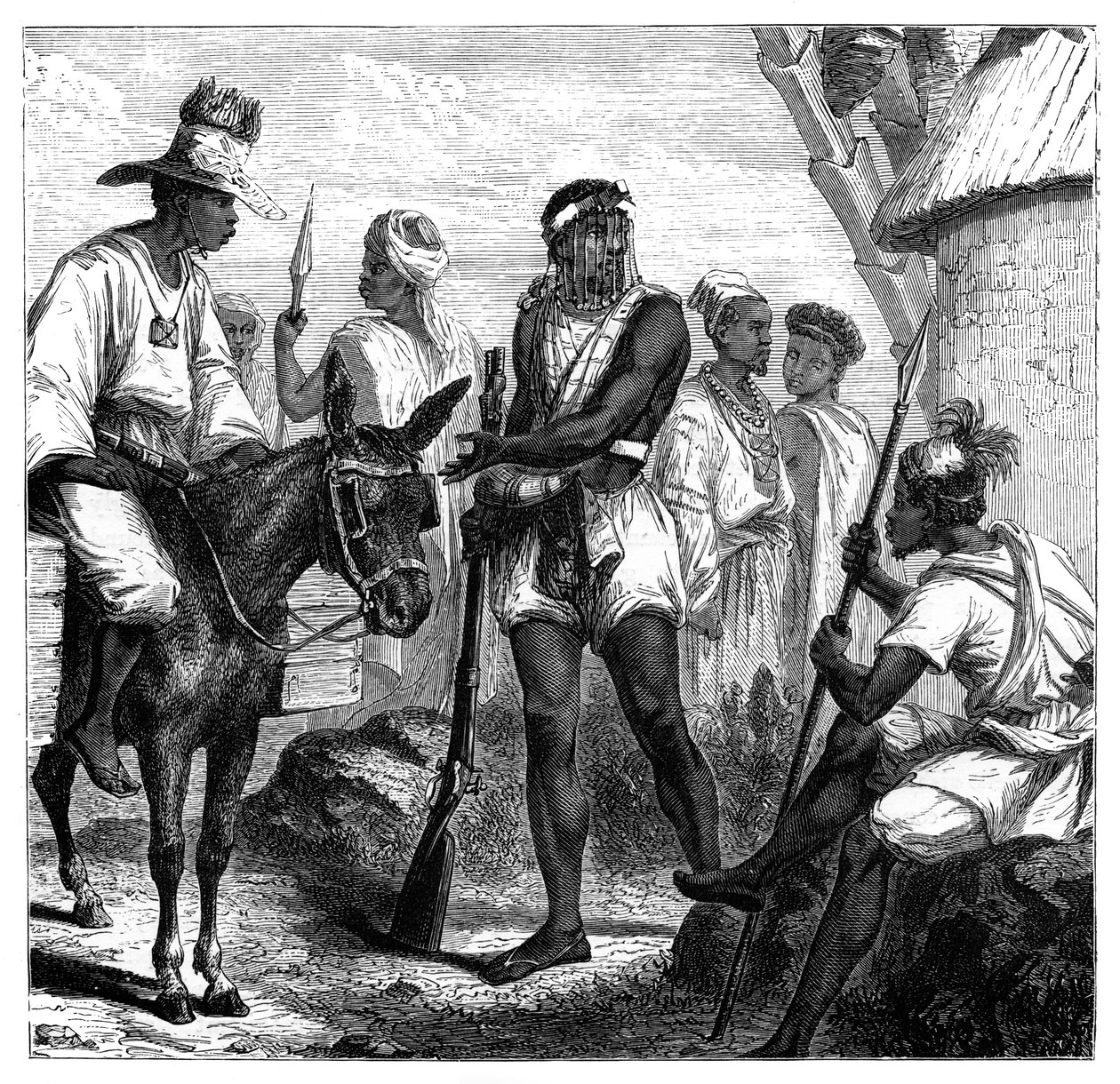 Peuple sénégalais, c1890 - Unbekannt