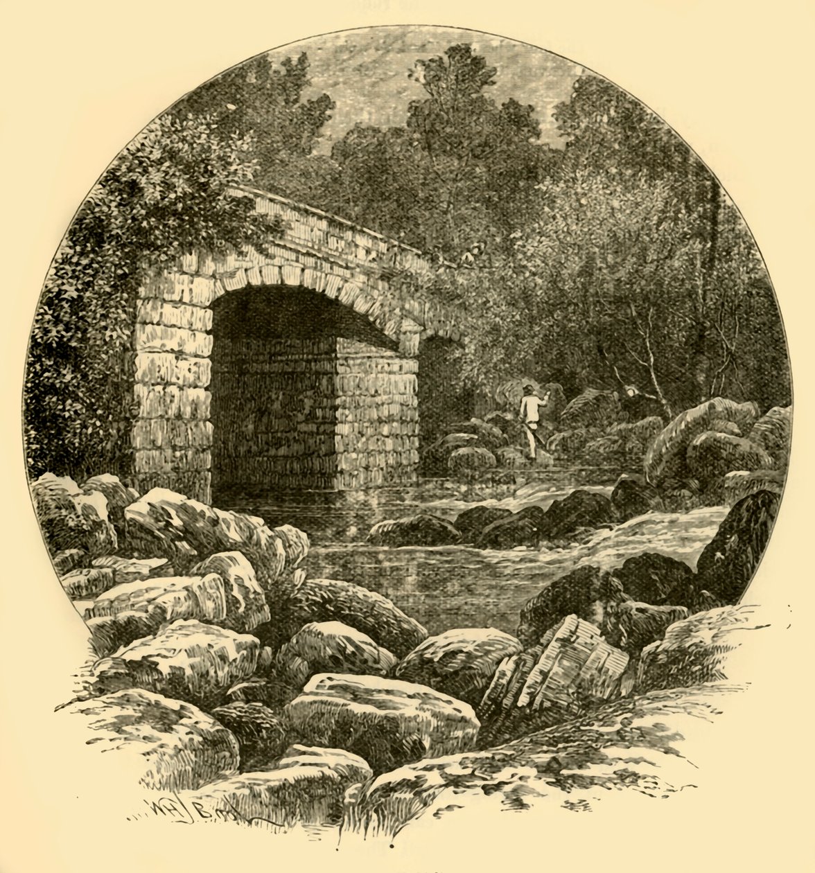 Pont de Shaugh, 1898 - Unbekannt