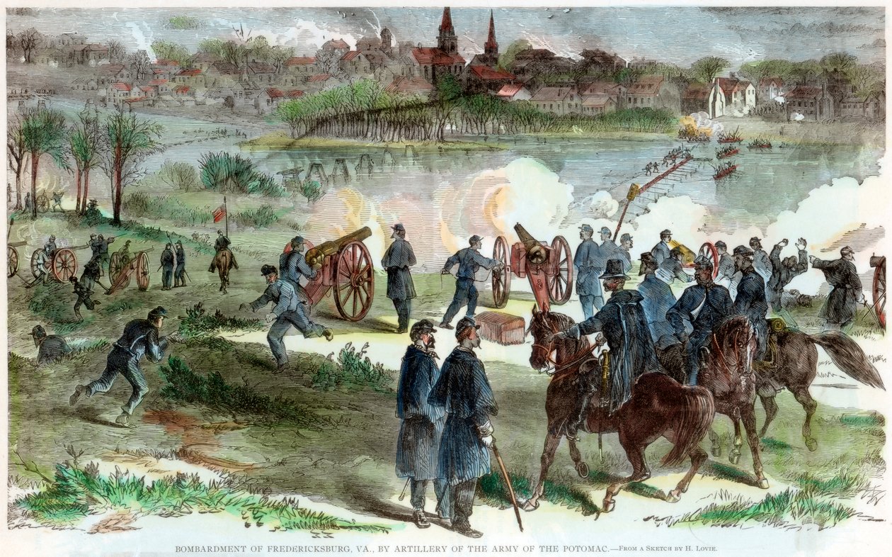 Siège de Fredericksburg, Virginie, Guerre civile américaine, c1864-c1865 - Unbekannt