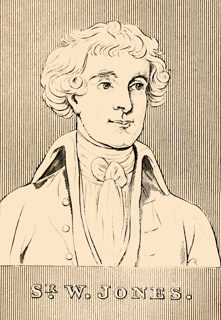Sir W. Jones, 1746-1794, 1830 - Unbekannt