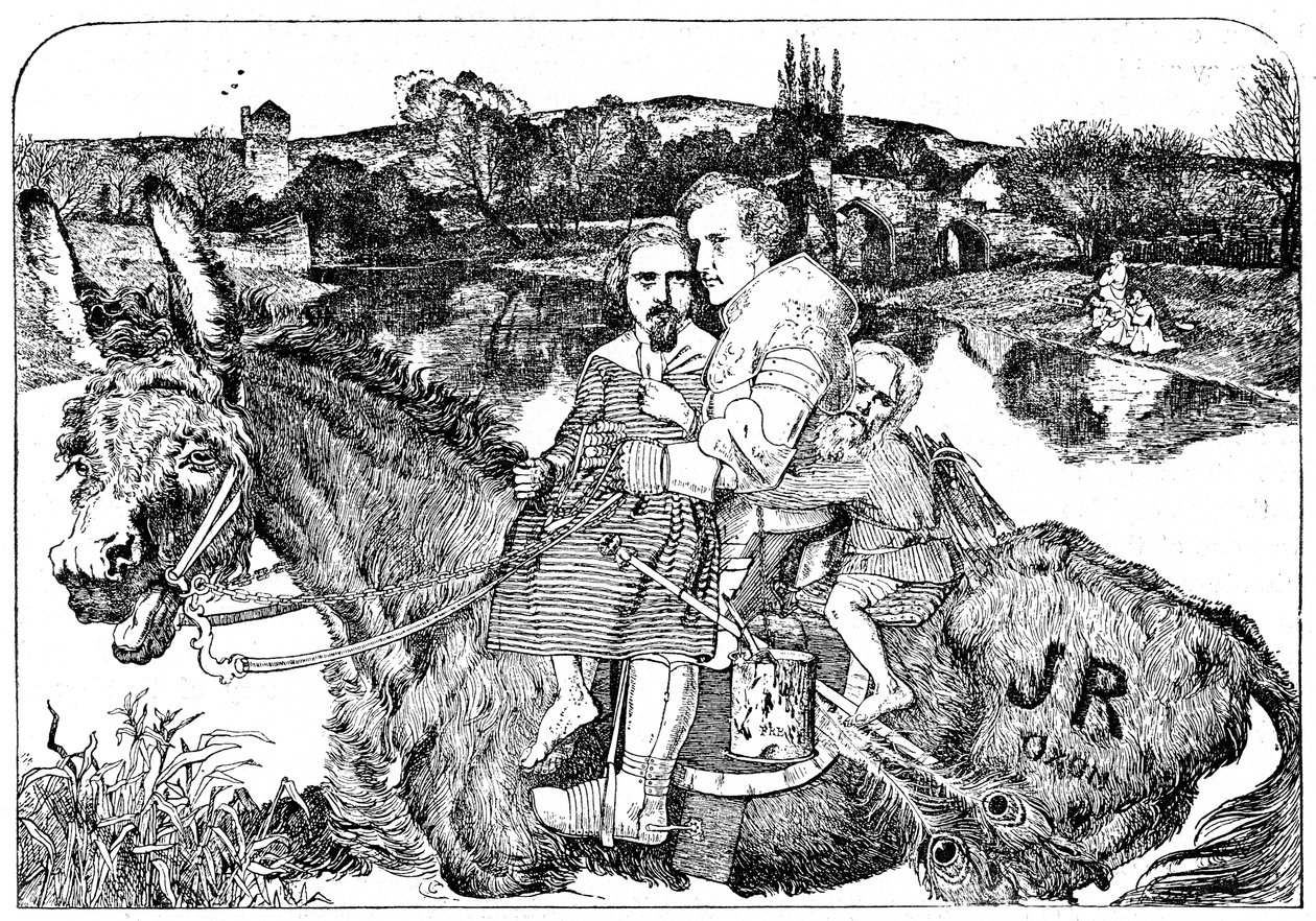 Parodie de Sir Isumbras et du P.R.B. - Unbekannt