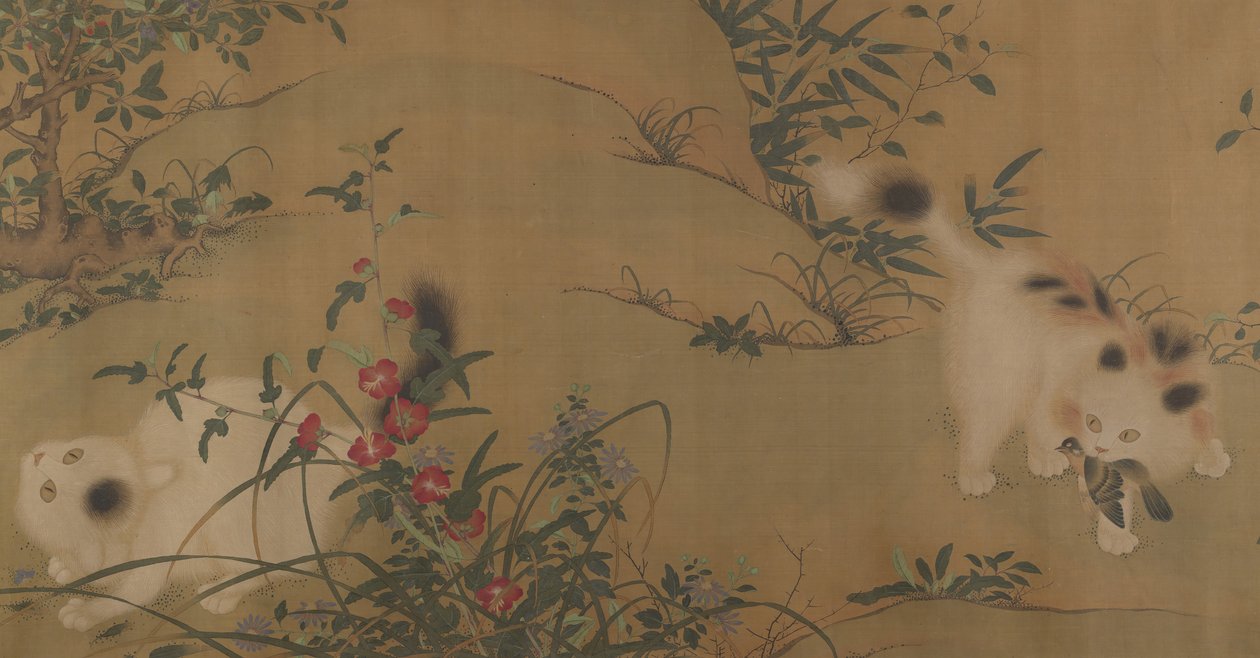 Jeu de printemps dans un jardin Tang - Unbekannt