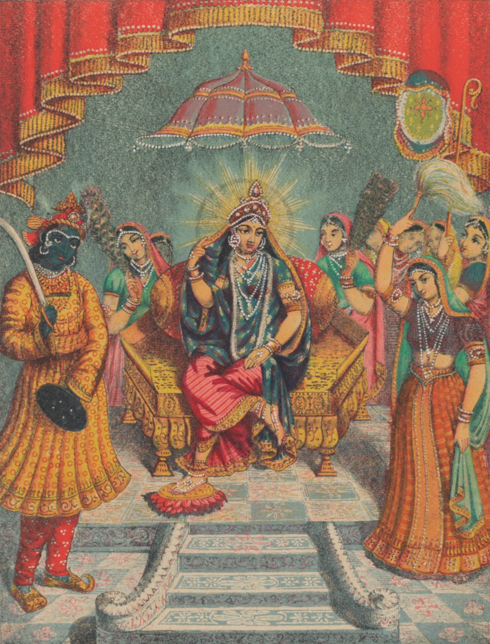 Sri Sri Rai Raja, vers 1885-95 - Unbekannt