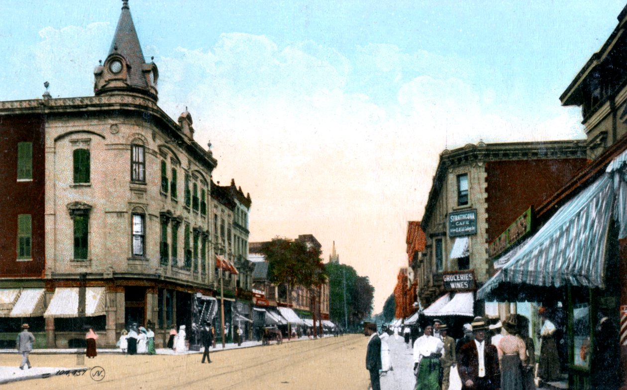 Rue Sainte-Catherine, Montréal, Canada, vers 1900 - Unbekannt