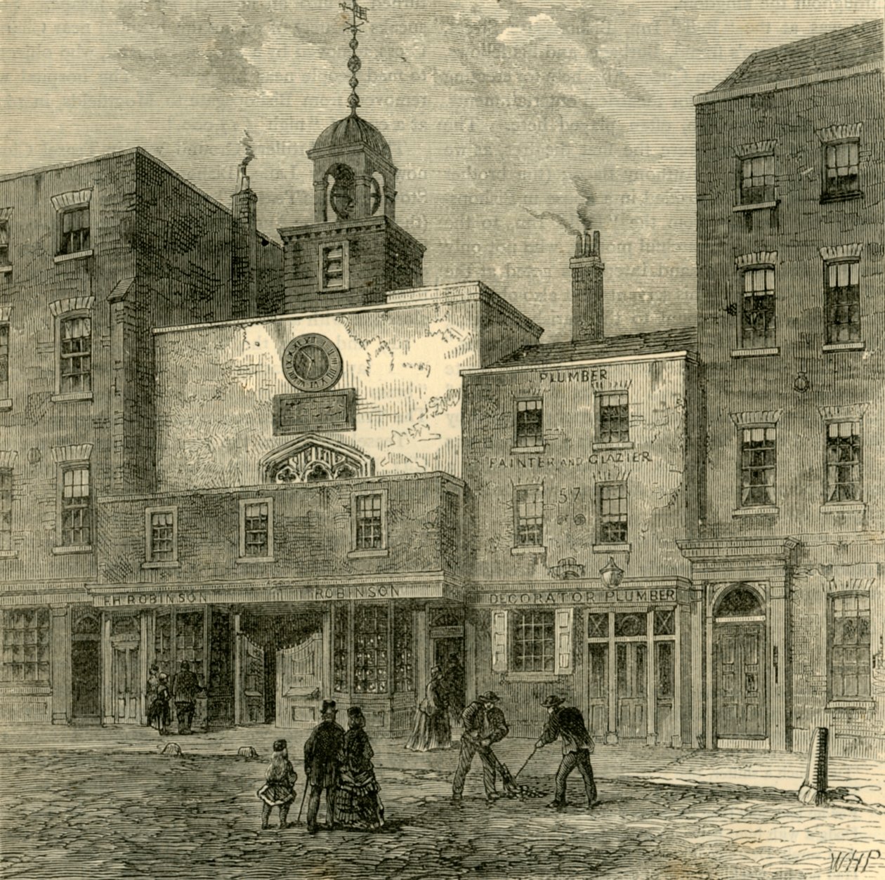 Église St. Ethelburga, vers 1872 - Unbekannt