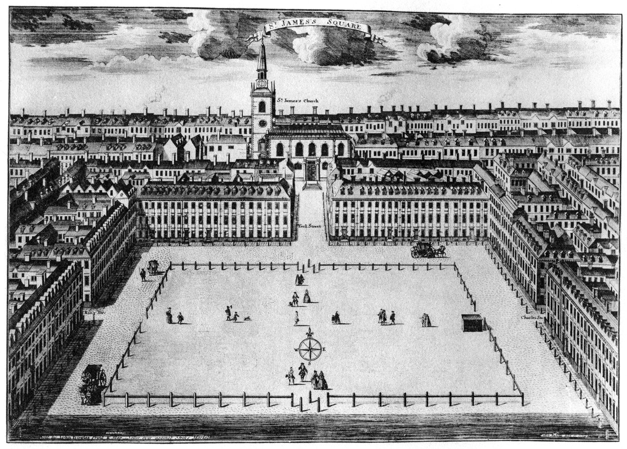 Place St James, Londres, 18e siècle - Unbekannt