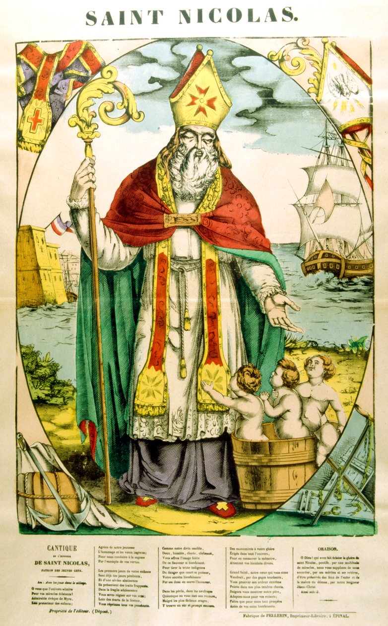 Saint Nicolas, XIXe siècle - Unbekannt