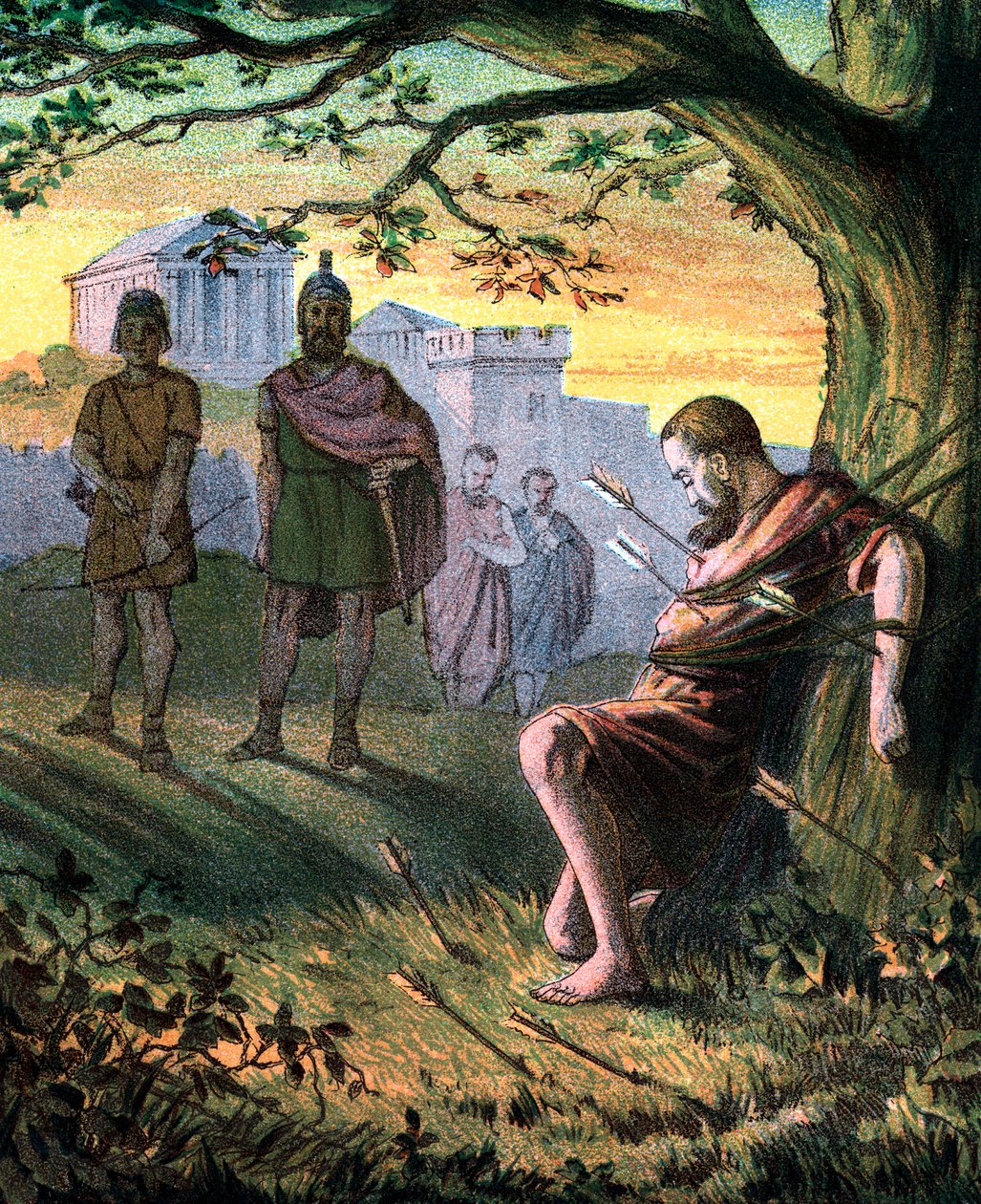 Saint Sébastien, martyr chrétien - Unbekannt