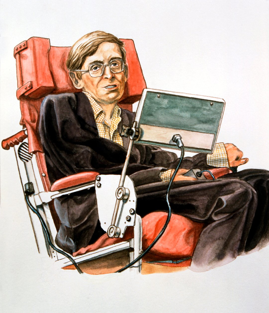 Stephen William Hawking né en 1942, physicien théoricien britannique - Unbekannt