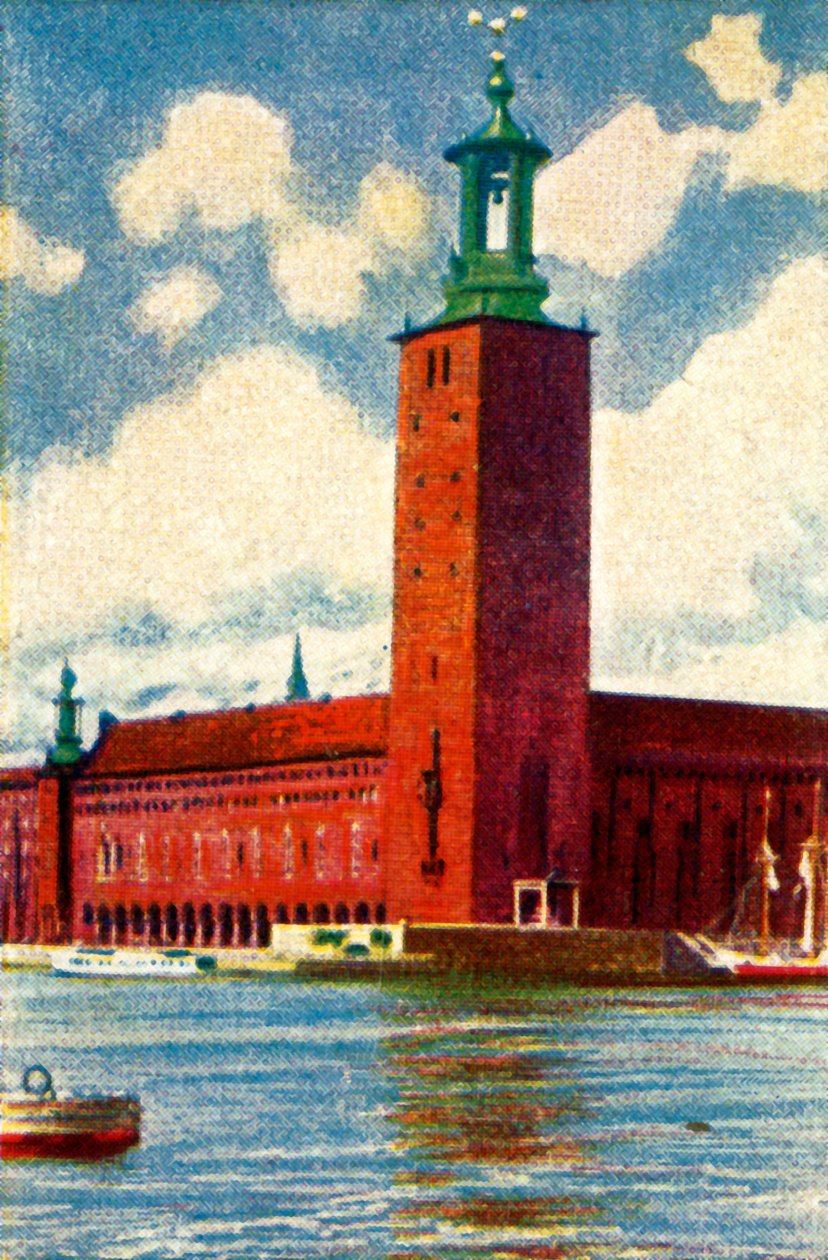 Hôtel de ville de Stockholm, vers 1928 - Unbekannt