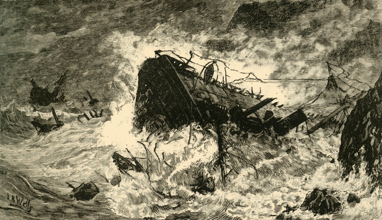 Tempête au large de Balaclava, 1890 - Unbekannt
