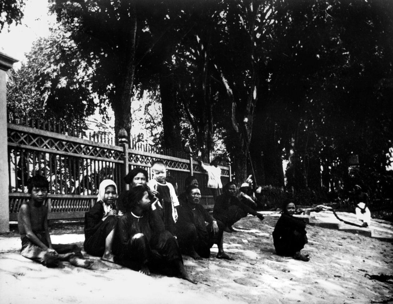 Scène de rue, Saigon, 1900 - Unbekannt