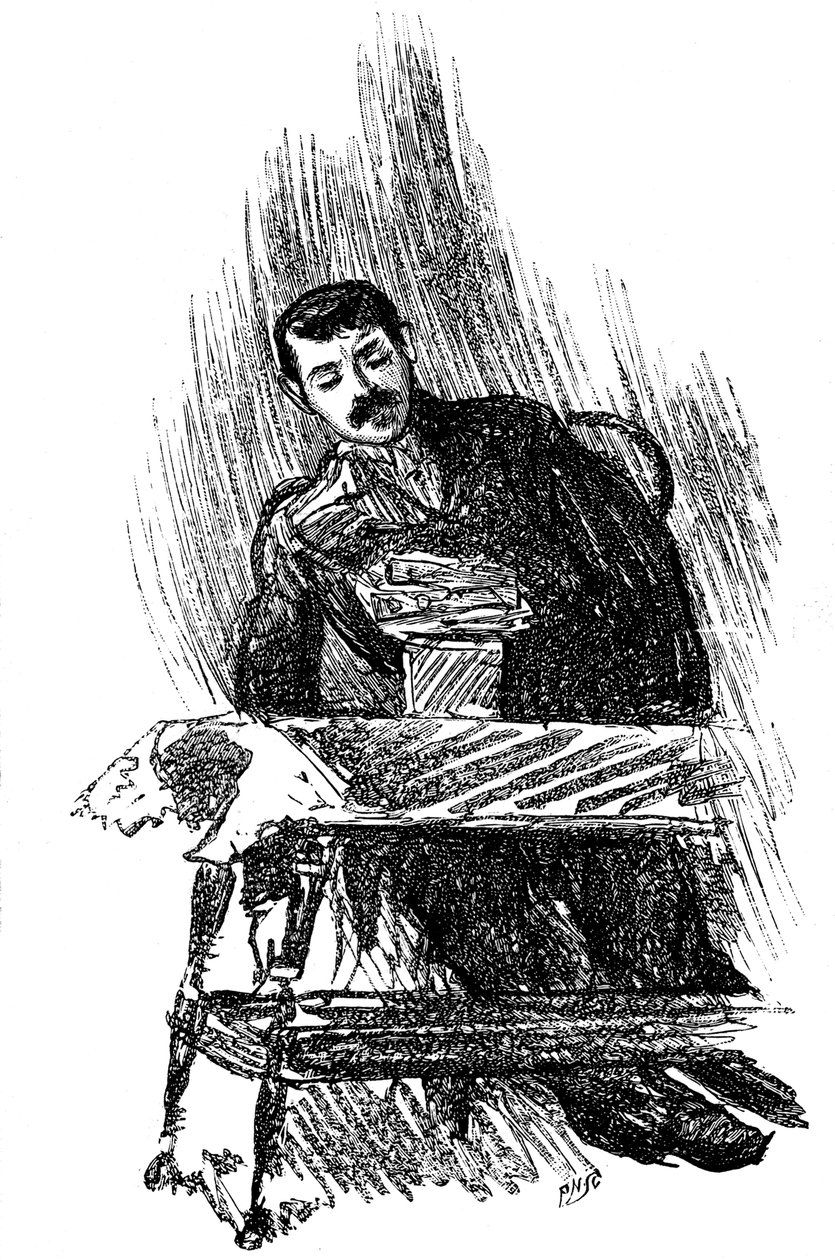 Sujet entrant en transe hypnotique, 1891 - Unbekannt