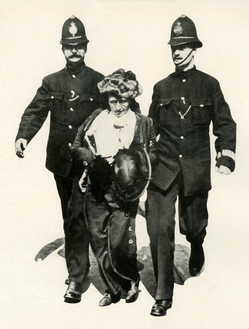 Suffragette arrêtée, vers 1910 - Unbekannt