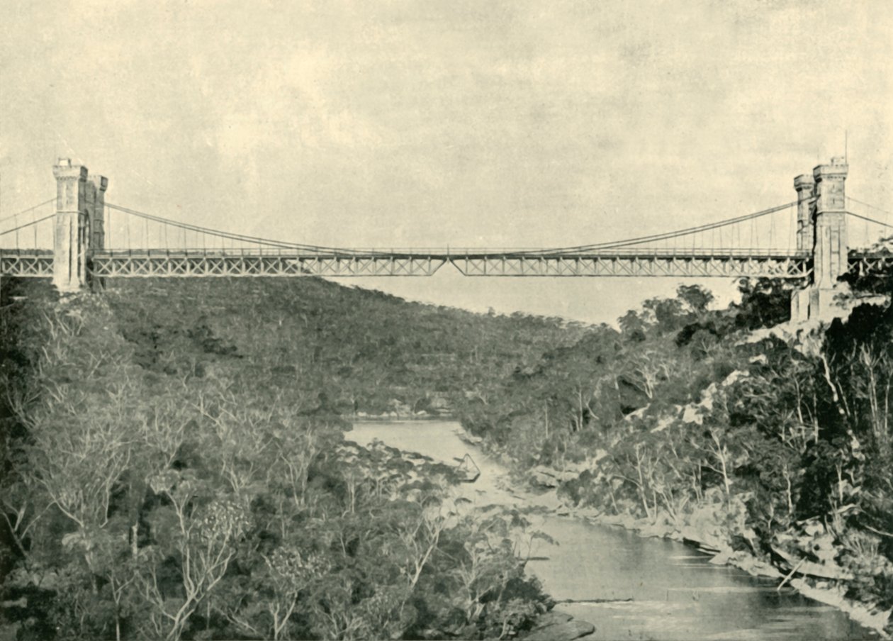 Pont suspendu, North Sydney, 1901 - Unbekannt