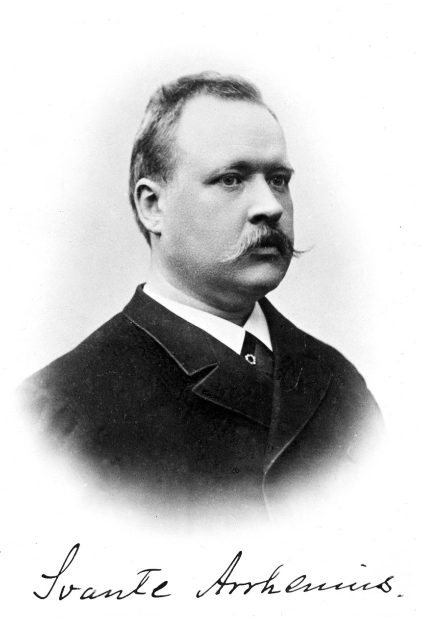 Svante Arrhenius 1859-1927, physicien et chimiste suédois - Unbekannt