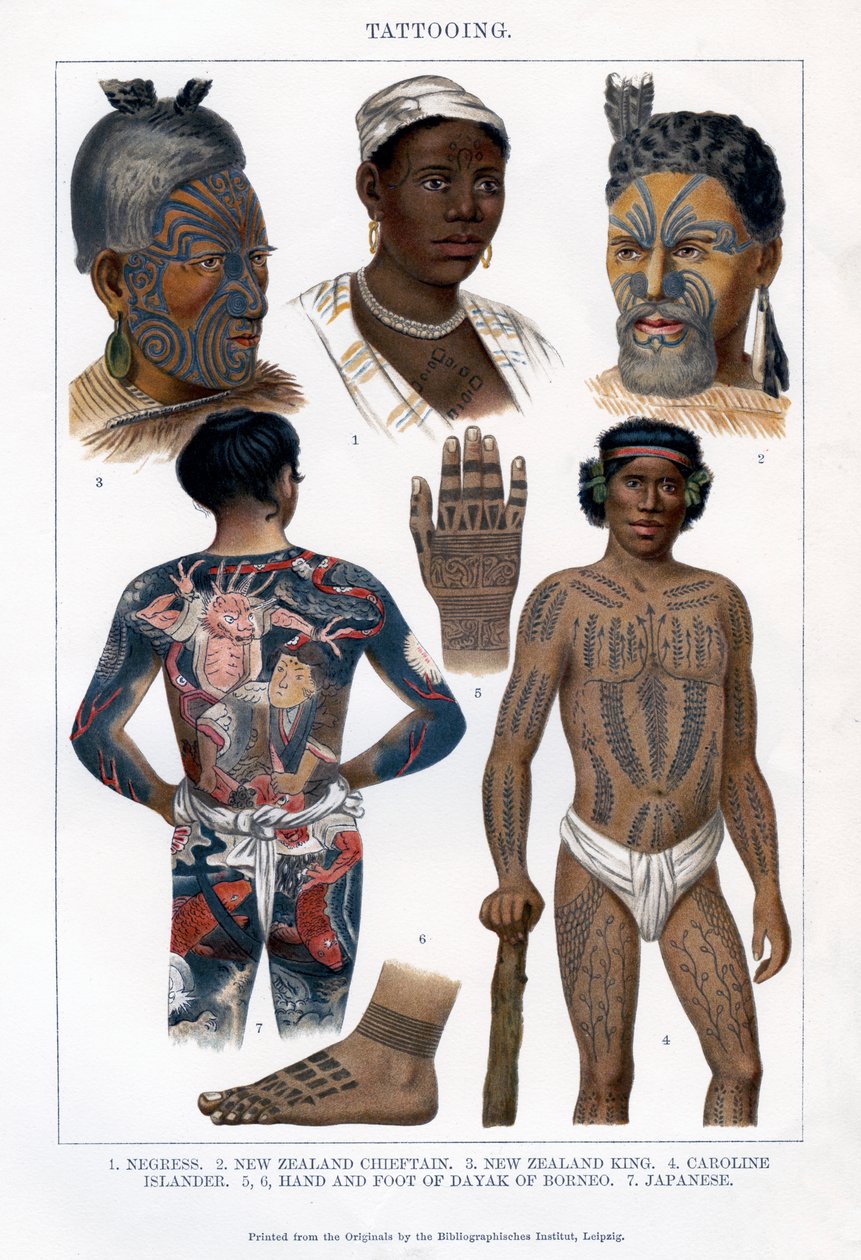 Tatouage, 1800-1900 - Unbekannt
