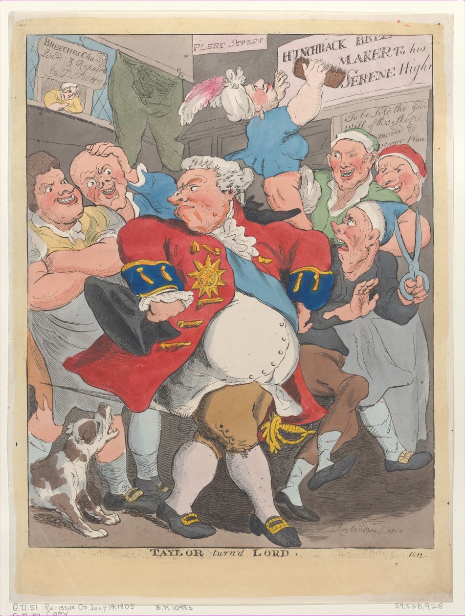 Taylor devenu Lord, 1812 - Unbekannt