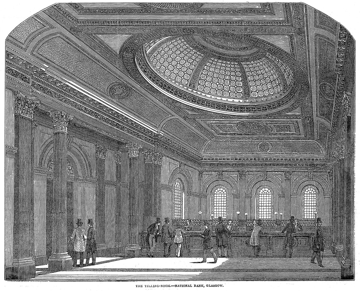 Salle de comptage, Banque nationale d