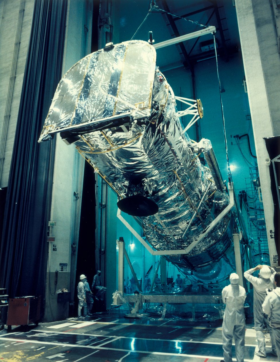 Test du télescope spatial Hubble, années 1980 - Unbekannt