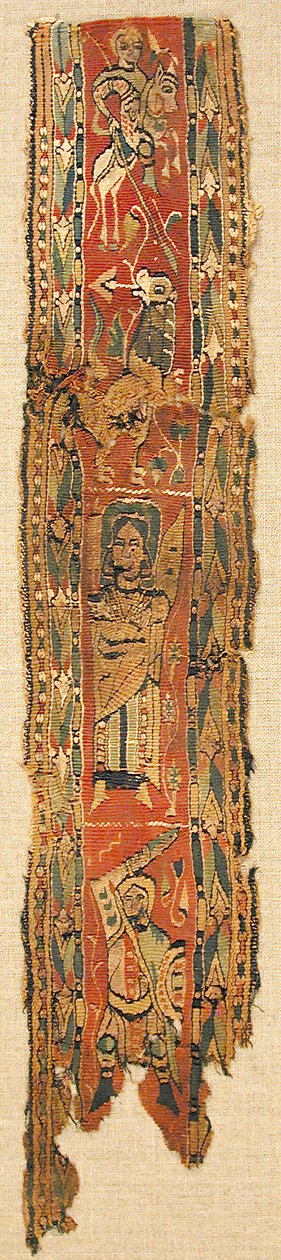 Fragment de textile, byzantin, 6ème-8ème siècle - Unbekannt