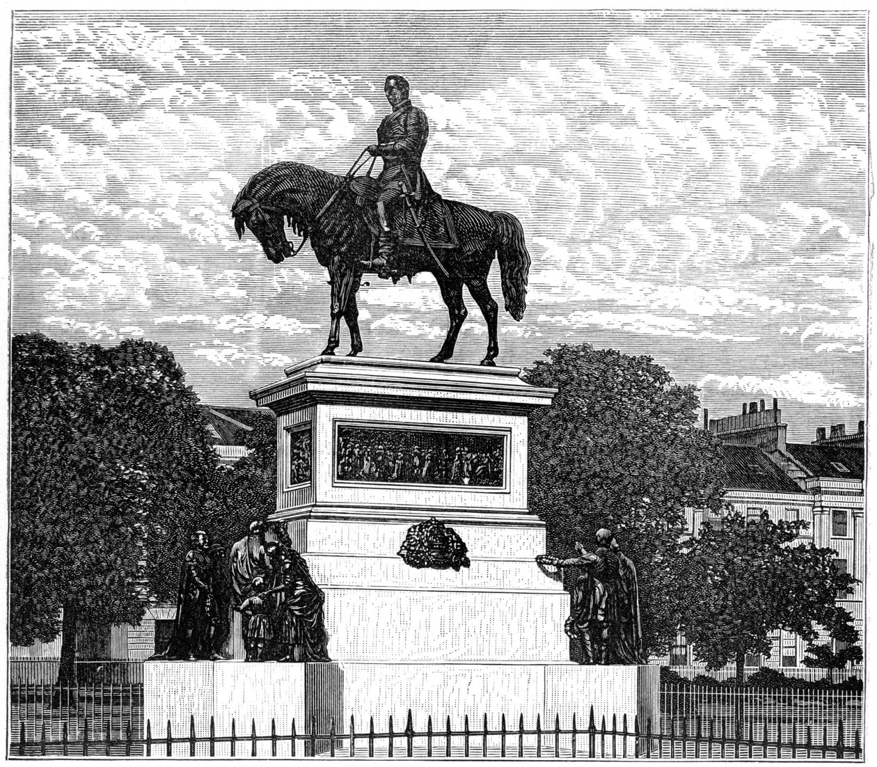 Le mémorial Albert, Charlotte Square, Édimbourg, 1900 - Unbekannt