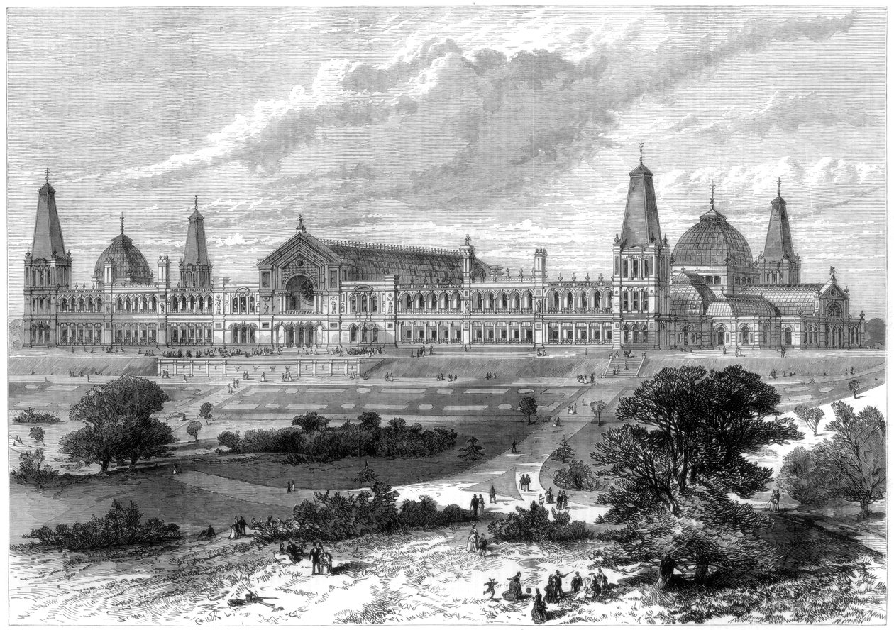 Le palais Alexandra, Muswell Hill, Londres, 1875 - Unbekannt